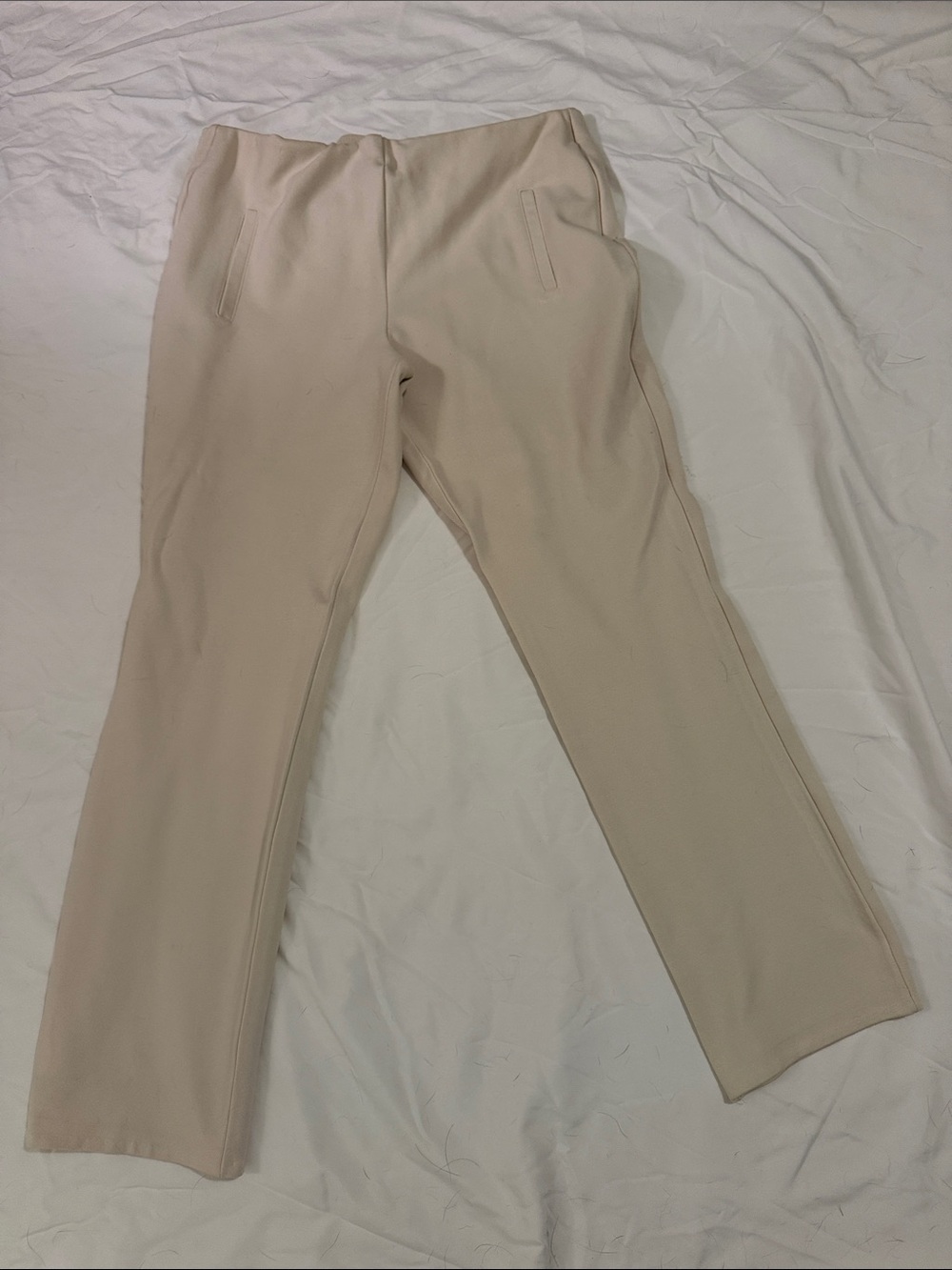 Chico's Women's Light Beige Boot Cut Pants